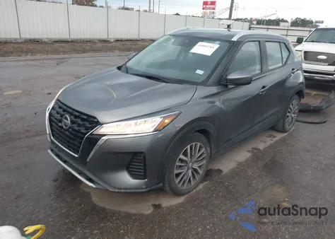 2021 Nissan Kicks Sv Xtronic Cvt из США, поврежденный, VIN 3N1CP5CV5ML473580